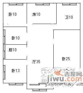 海信半山兰亭4室2厅2卫290㎡户型图