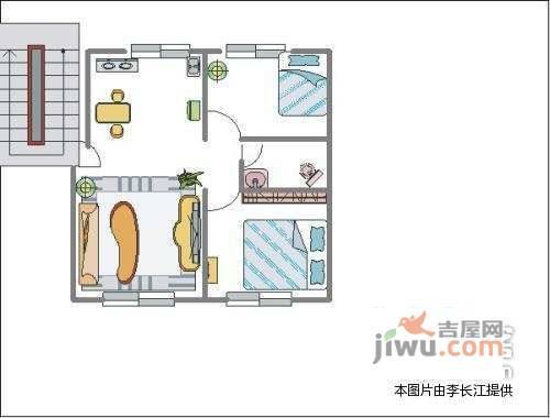 瑞麟公馆2室2厅1卫133㎡户型图