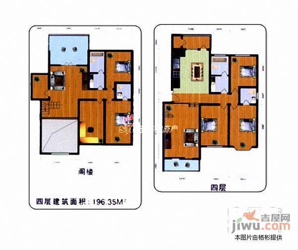 千禧龙苑4室2厅2卫260㎡户型图