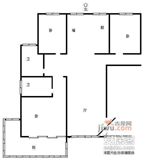 蔚蓝海岸3室2厅2卫360㎡户型图