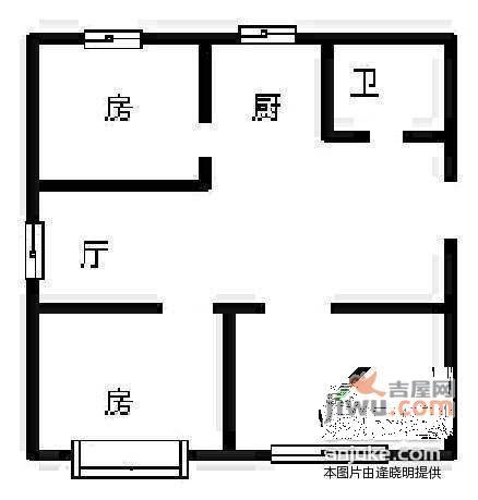 天泰城迦南美地3室2厅1卫118㎡户型图