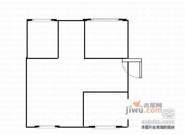 傲海星城3室2厅1卫166㎡户型图