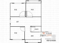 福林小区3室1厅1卫120㎡户型图