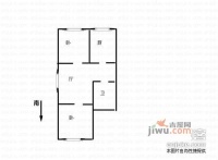 田家花园2室1厅1卫110㎡户型图