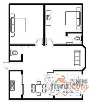 山水名园一期3室2厅2卫305㎡户型图