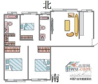 宝龙城市广场4室2厅2卫174㎡户型图