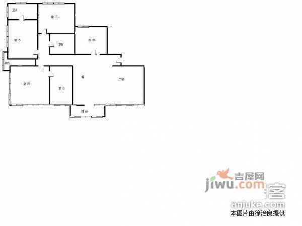 柏丽澜庭3室2厅2卫292㎡户型图