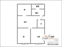 天林家园3室2厅1卫121㎡户型图