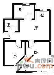 浮山后四小区2室1厅1卫110㎡户型图