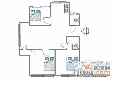 恩马文景园3室2厅2卫171㎡户型图