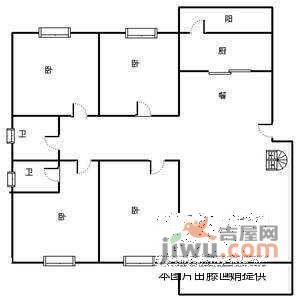 鲁信未央花园3室2厅2卫820㎡户型图