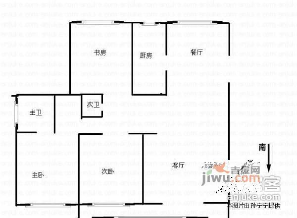 颐灏海怡名都3室2厅2卫280㎡户型图