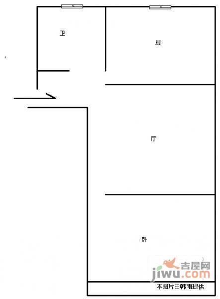 福林花园1室1厅1卫155㎡户型图