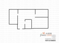 海信燕岛国际公寓2室1厅1卫104㎡户型图