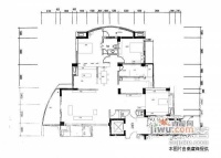 华泰剑桥康河流水3室2厅2卫137㎡户型图