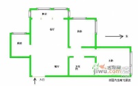 含光佳苑2室2厅1卫114㎡户型图