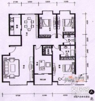 枫叶新都市3室2厅2卫260㎡户型图