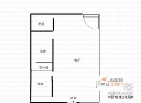 高科花园2室2厅2卫83㎡户型图