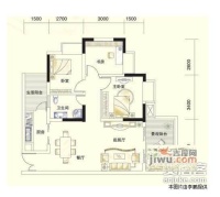 天地源枫林绿洲3室2厅2卫158㎡户型图