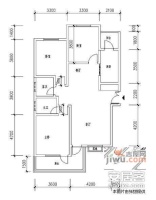 金源皇家园林3室2厅2卫154㎡户型图