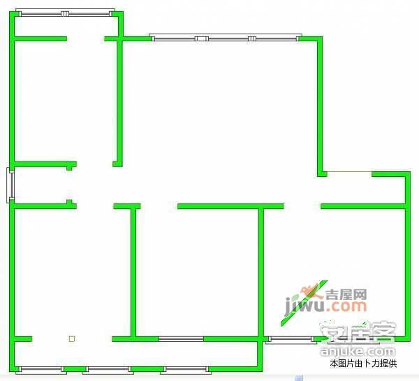 丰禾小区3室2厅1卫153㎡户型图