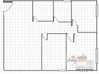 香溪兴苑3室2厅1卫76㎡户型图