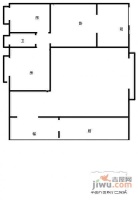 青竹花园四期3室2厅1卫102㎡户型图