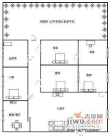 海霞新村3室2厅1卫99㎡户型图
