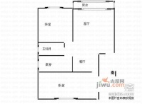 泰然花园2室2厅1卫69㎡户型图