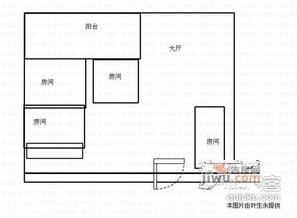 樱雪名苑3室2厅2卫130㎡户型图