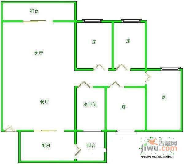 万丰新园4室2厅2卫144㎡户型图