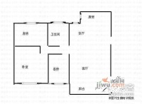 隆泉新村3室2厅2卫89㎡户型图