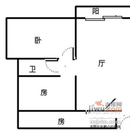 卓雅北苑2室2厅1卫78㎡户型图