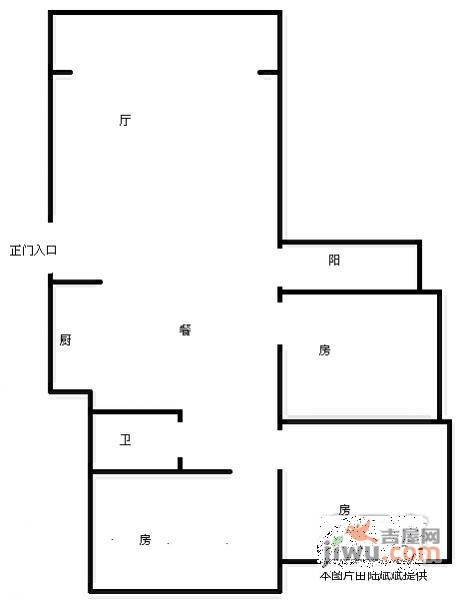 世邦一水岸3室2厅2卫133㎡户型图