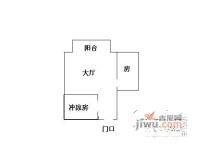 永丰花园1室1厅1卫户型图