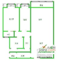 雅居庭3室2厅2卫120㎡户型图