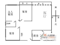 普君南苑3室2厅2卫户型图