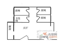 怡乐花园3室2厅2卫133㎡户型图