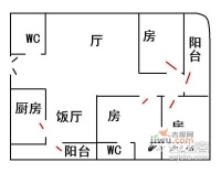 华远东路小区3室2厅2卫139㎡户型图