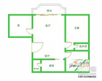 罗村小区3室2厅1卫户型图