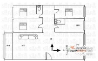 丽丰花园3室2厅2卫125㎡户型图