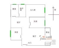 丽丰花园3室2厅1卫户型图