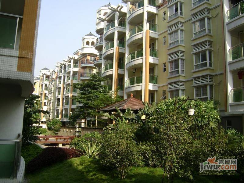 豪景花园实景图图片