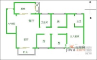 雅居乐雍景豪园4室2厅2卫200㎡户型图