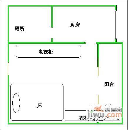 尚辉苑3室2厅2卫138㎡户型图