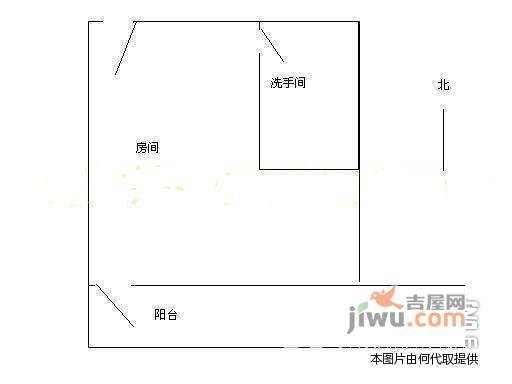 华景苑小区2室1厅1卫70㎡户型图