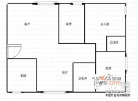 纯水岸花园3室2厅2卫149㎡户型图