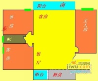 嘉禾新城3室1厅1卫147㎡户型图