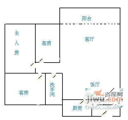 黄岐第一城4室2厅2卫176㎡户型图