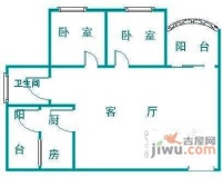 沙面新城3室1厅2卫150㎡户型图